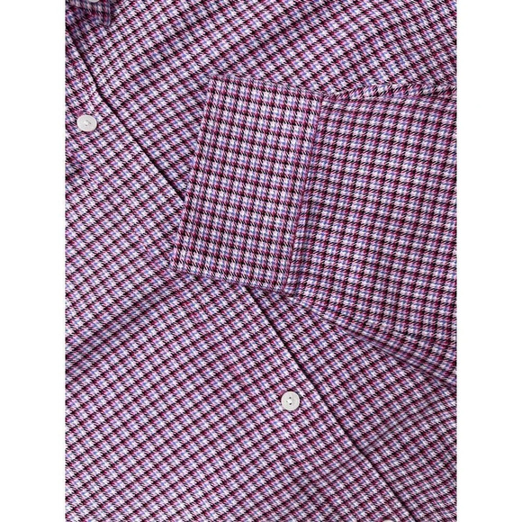 Bobby Jones Collection Red Plaid Button Down Shirt Cotton L - Picture 3 of 4
